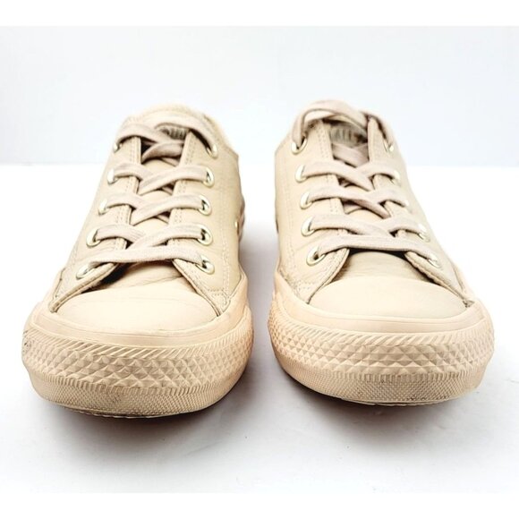 Converse Pink Leather Sneakers - Size 6‎ - Picture 7 of 8